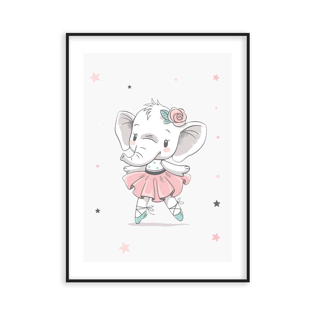 Poster Baby Eléphant