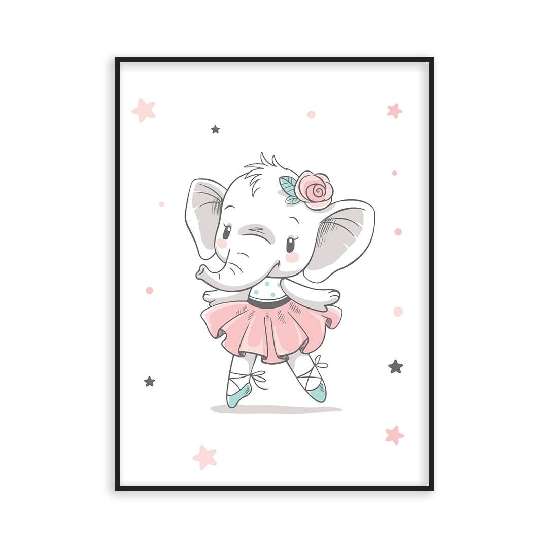 Poster Baby Eléphant