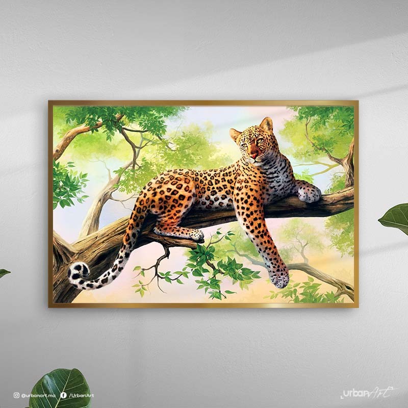Tableau décoratif Léopard