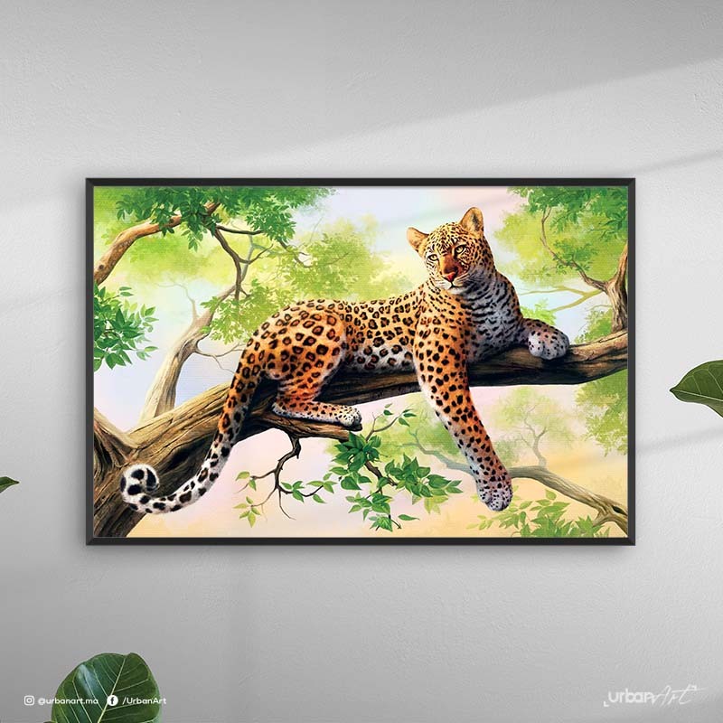 Tableau décoratif Léopard