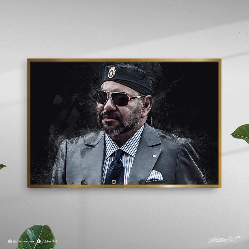 Tableau décoratif Roi du Maroc
