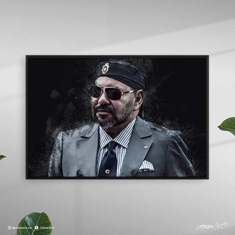 Tableau décoratif Roi du Maroc