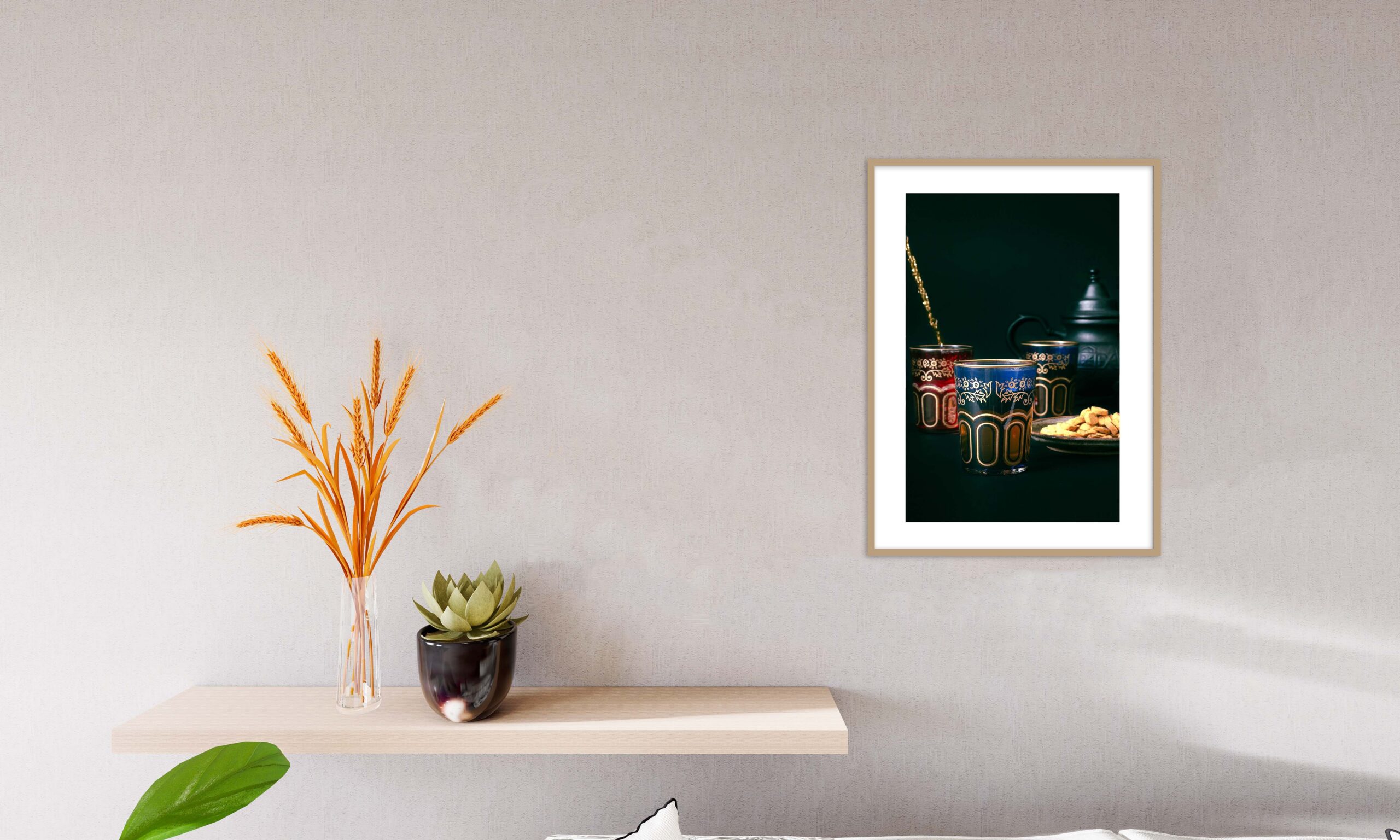 Poster Verre de Thé Marocain