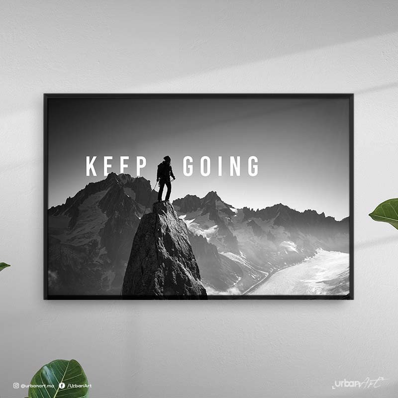 Tableau décoratif Continuez