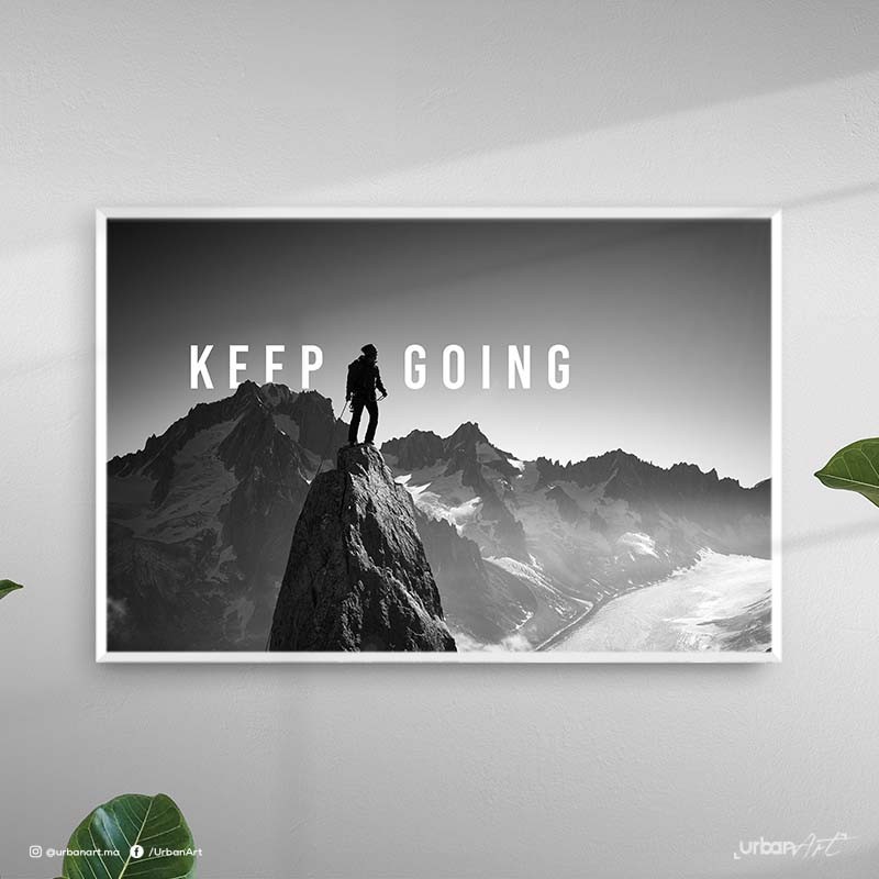 Tableau décoratif Continuez