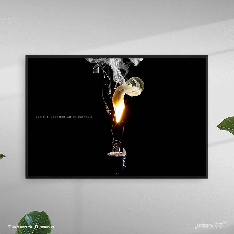 Tableau décoratif Burnout