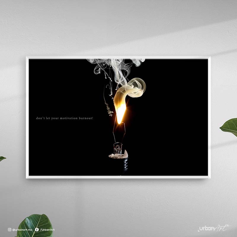 Tableau décoratif Burnout