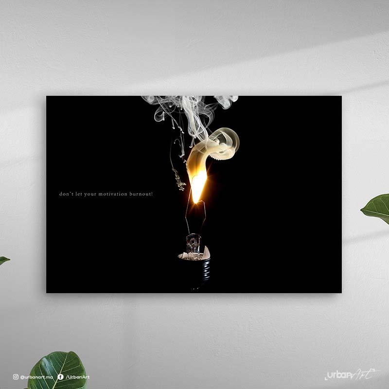 Tableau décoratif Burnout