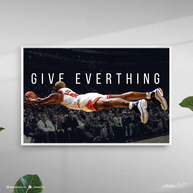 Tableau moderne Give Everthing