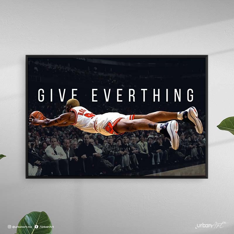 Tableau moderne Give Everthing