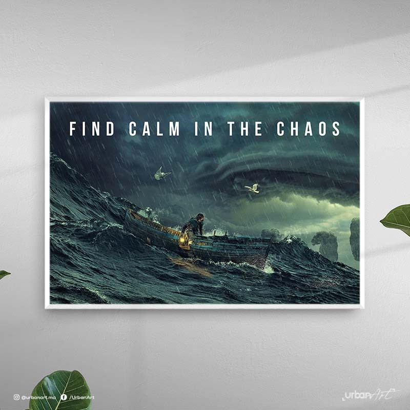 Tableau décoratif Calm In The Chaos