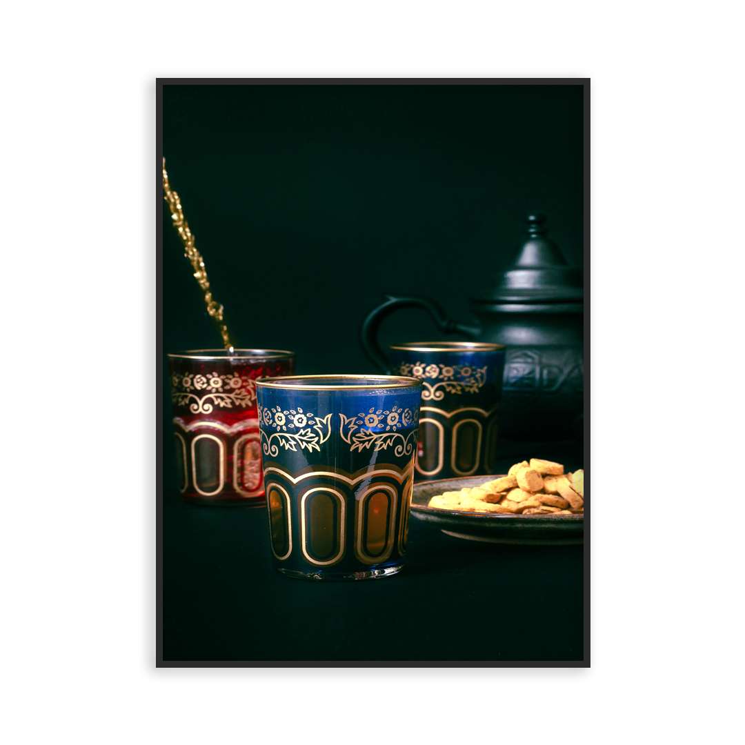 Poster Verre de Thé Marocain