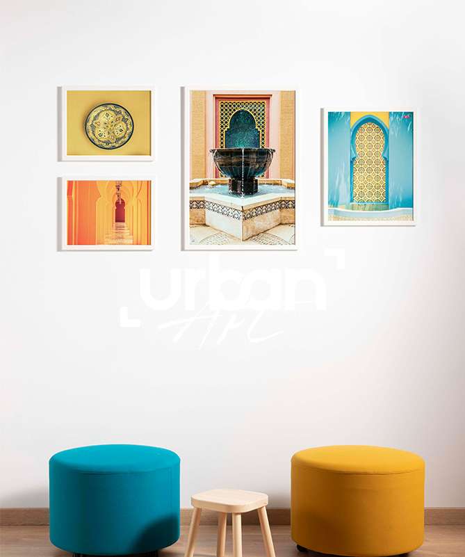 Set Poster Art Maroc