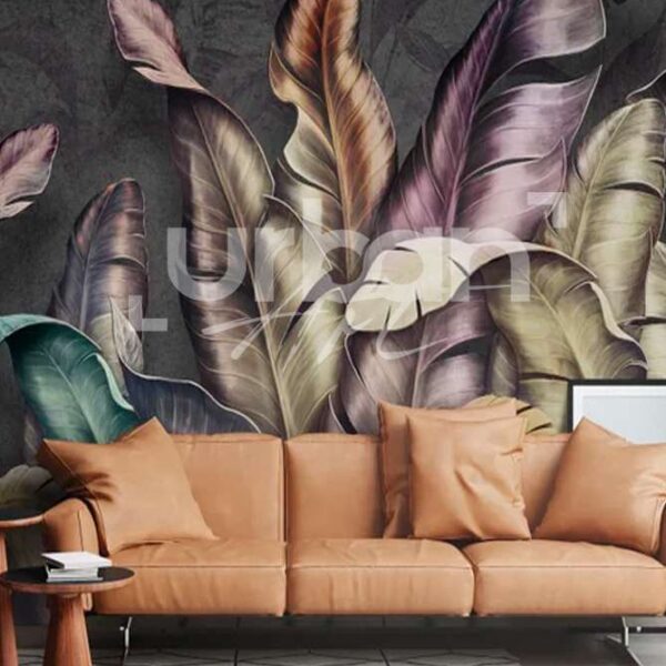 Papier Peint de plantes tropicales