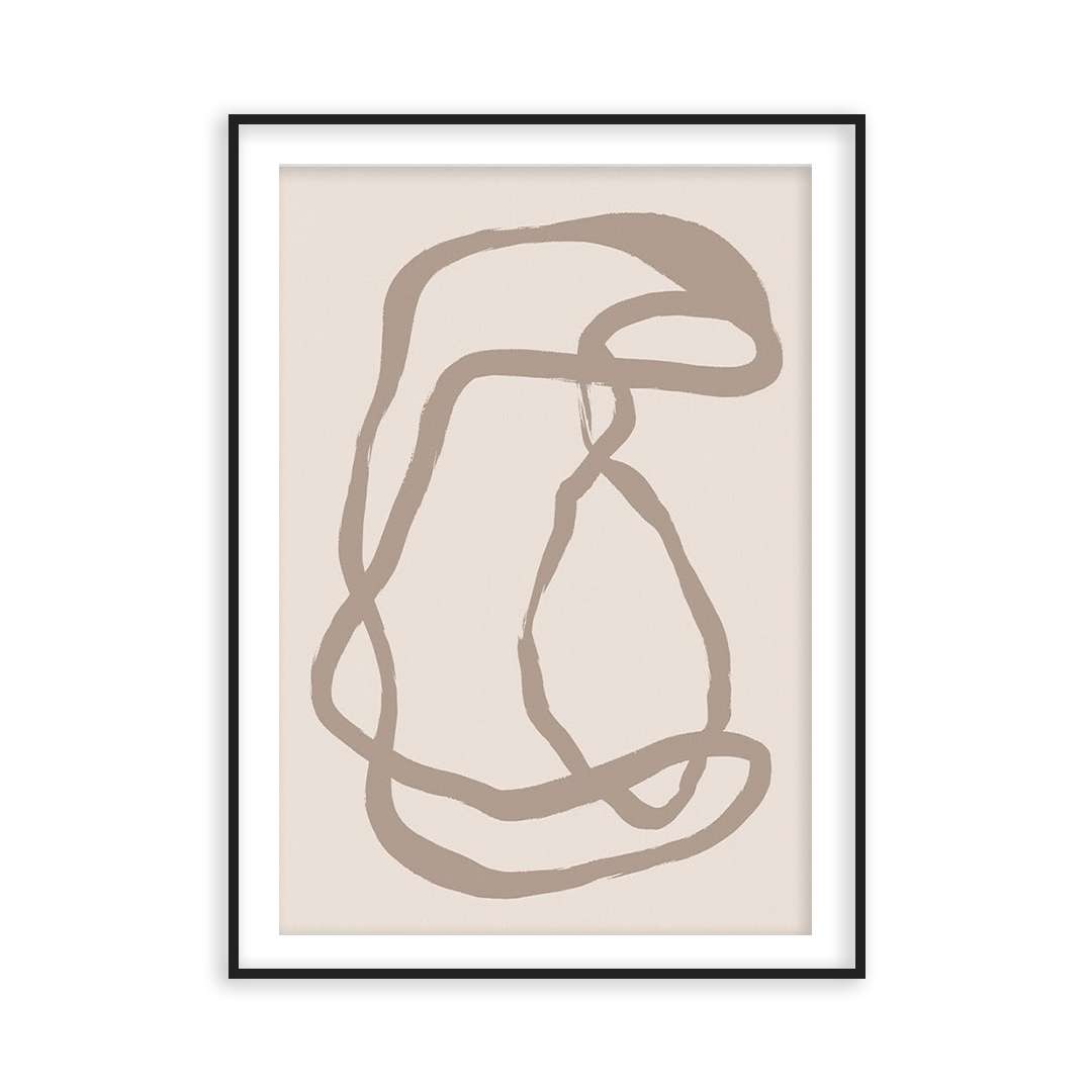 Poster one line calm