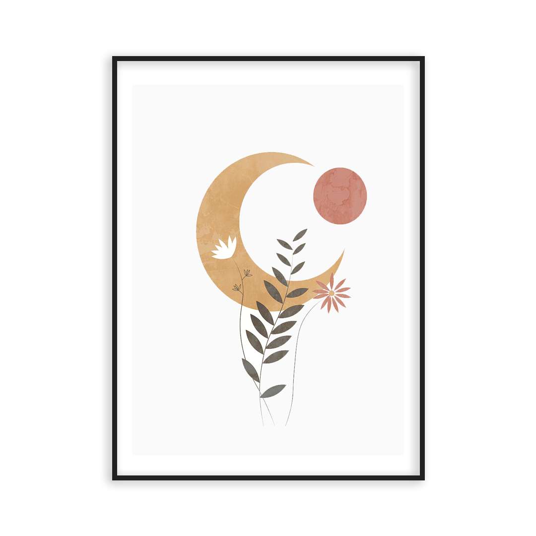 Poster Abstract sunset