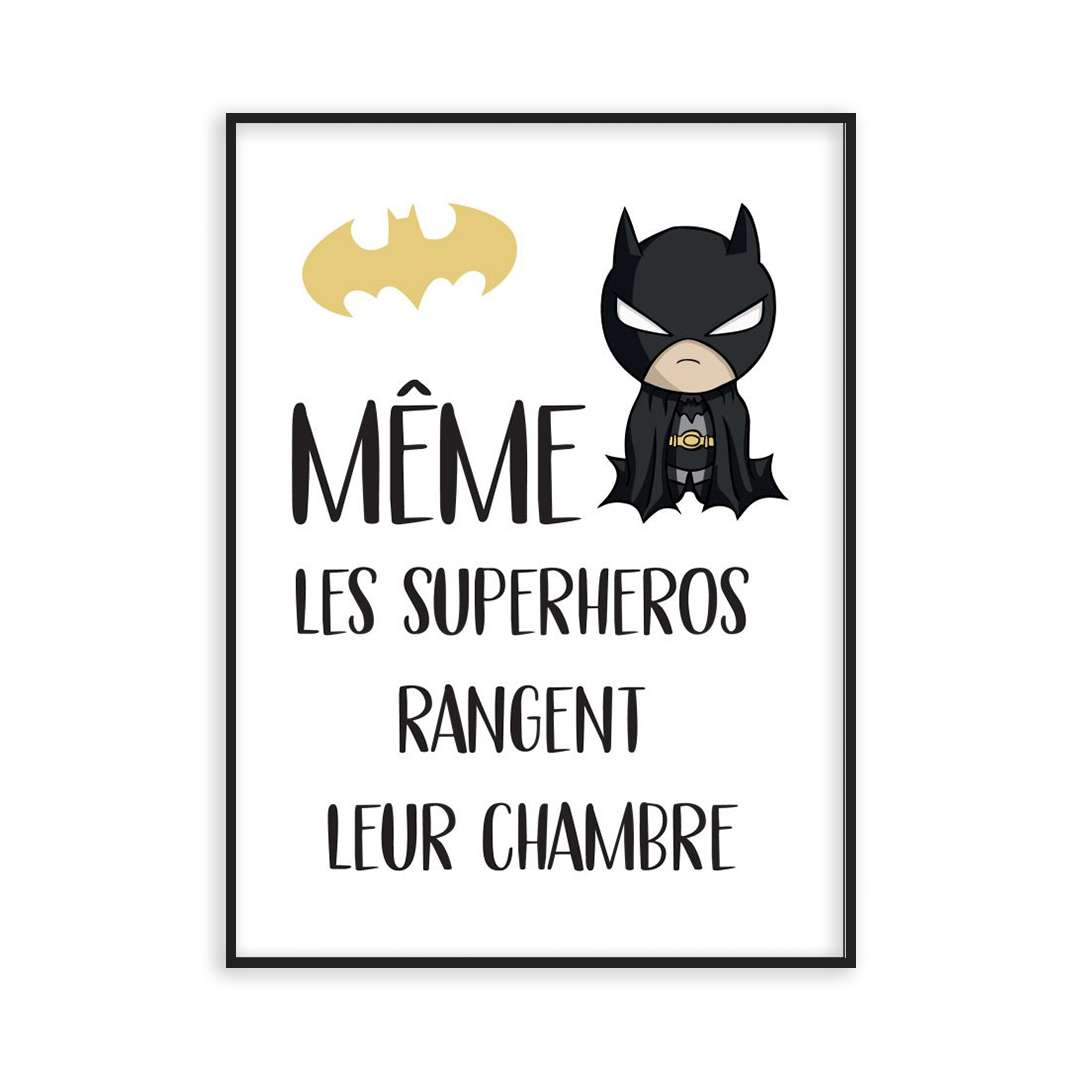 Poster même les superheros