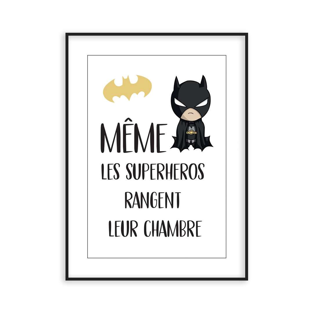 Poster même les superheros