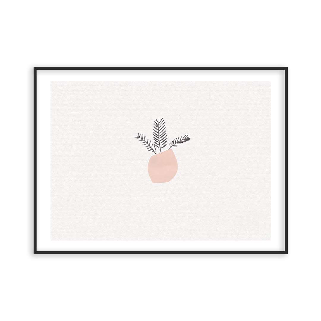Poster fruit abstrait