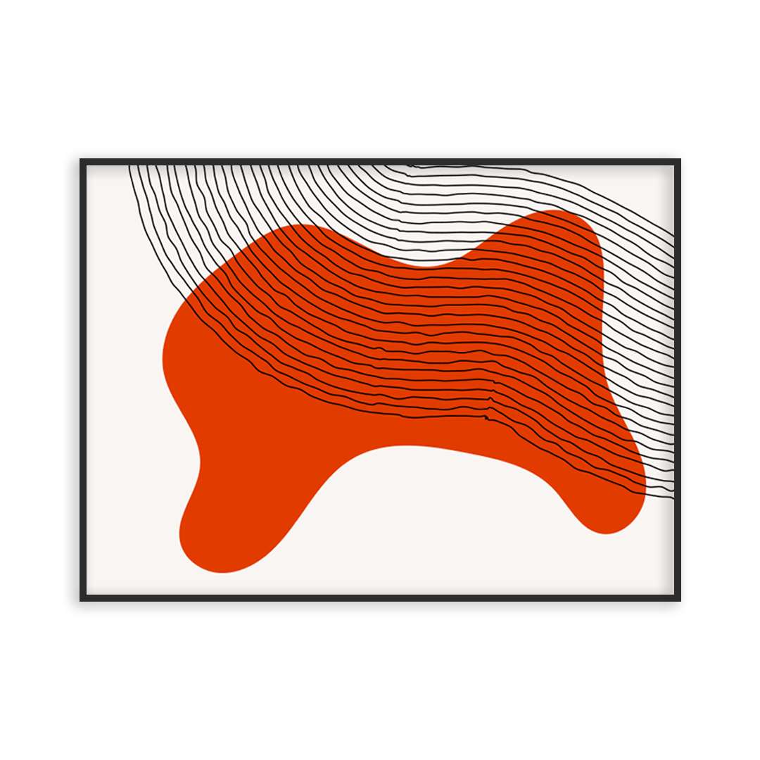 Poster allusion orange