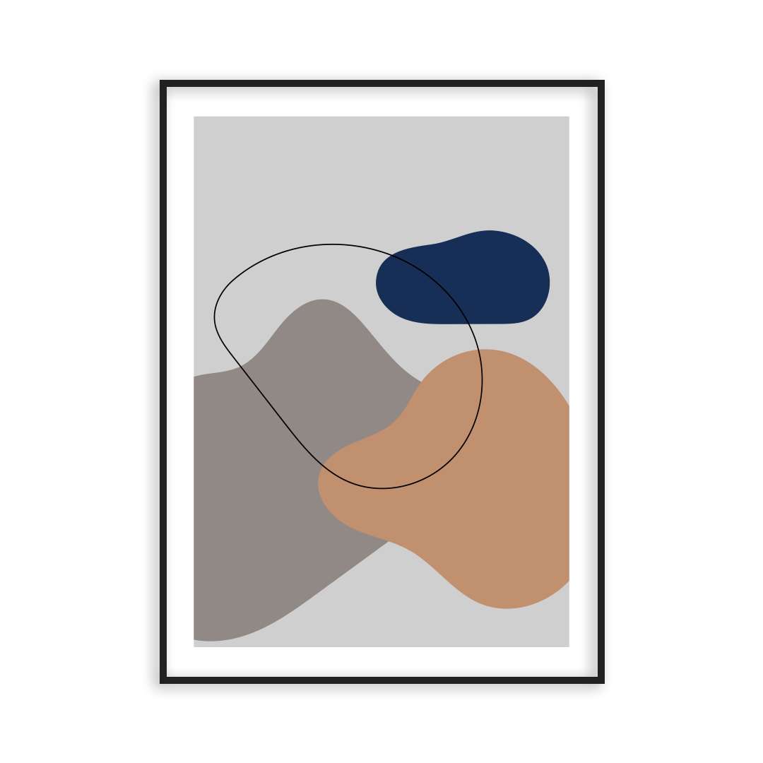 Poster forme libre
