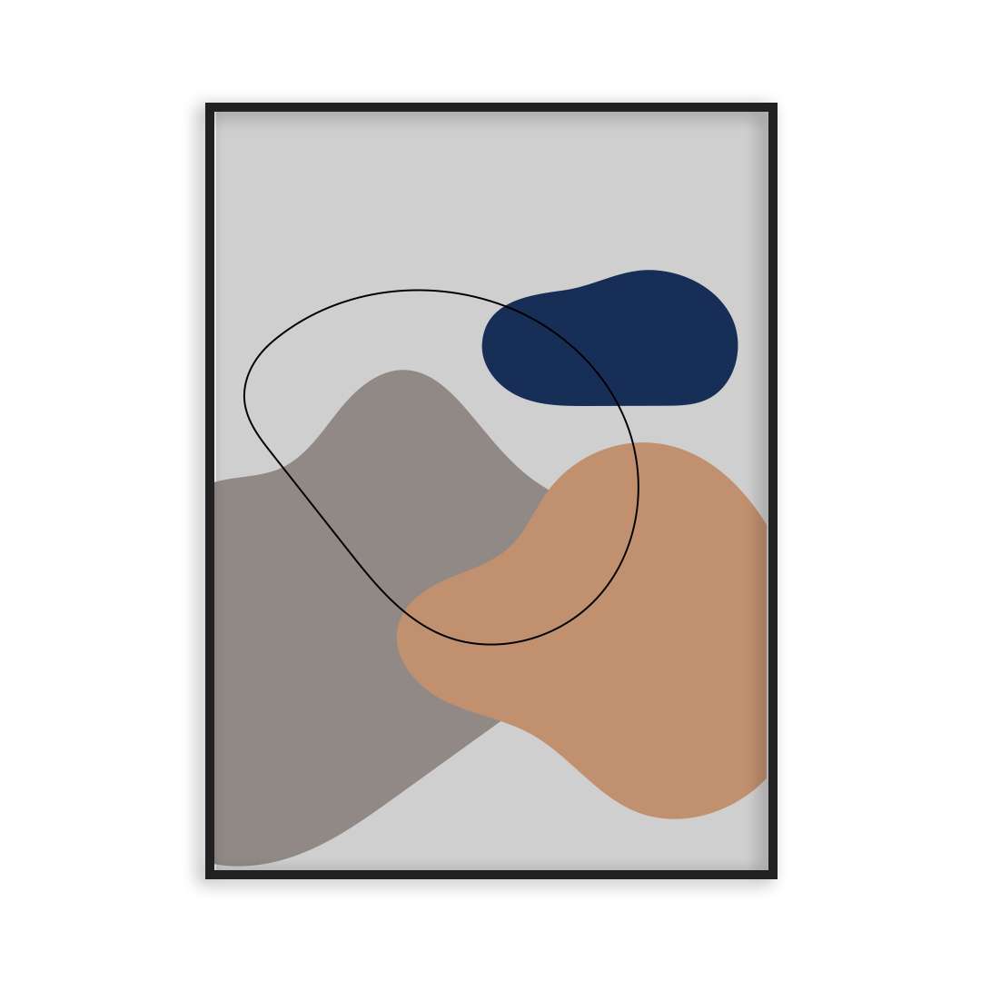 Poster forme libre