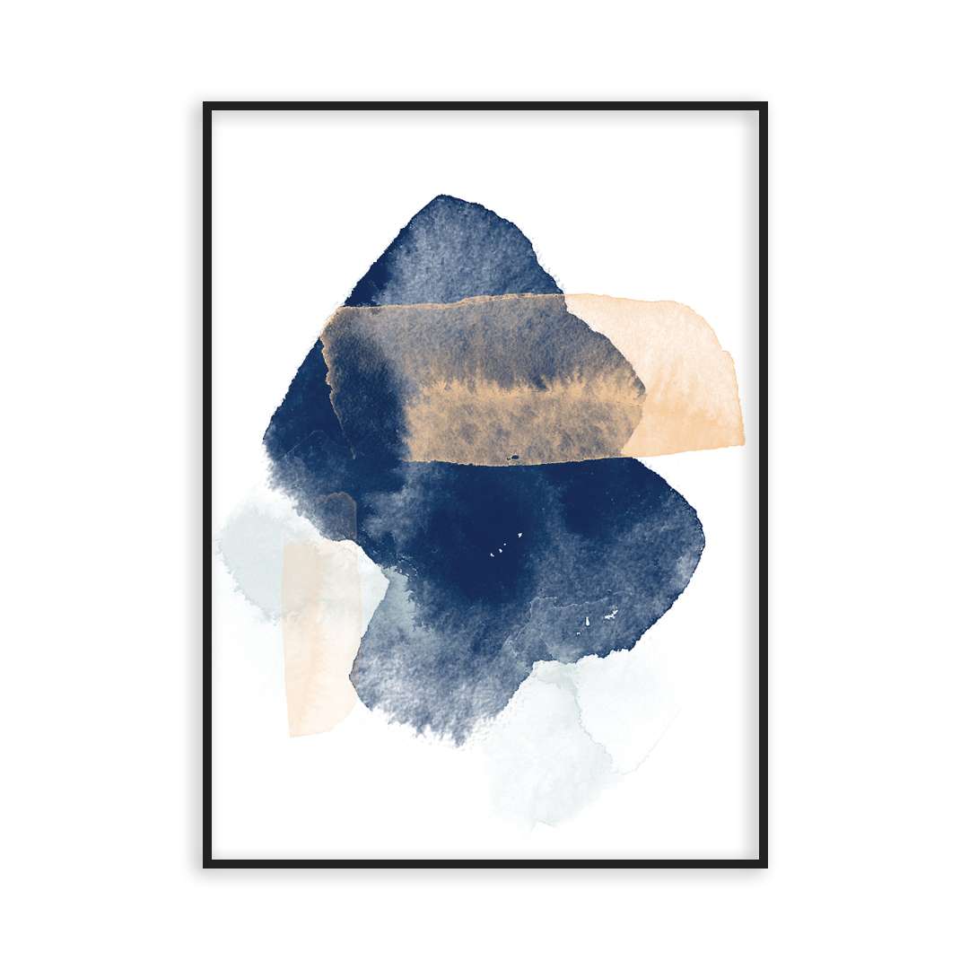 Poster touche de pinceau