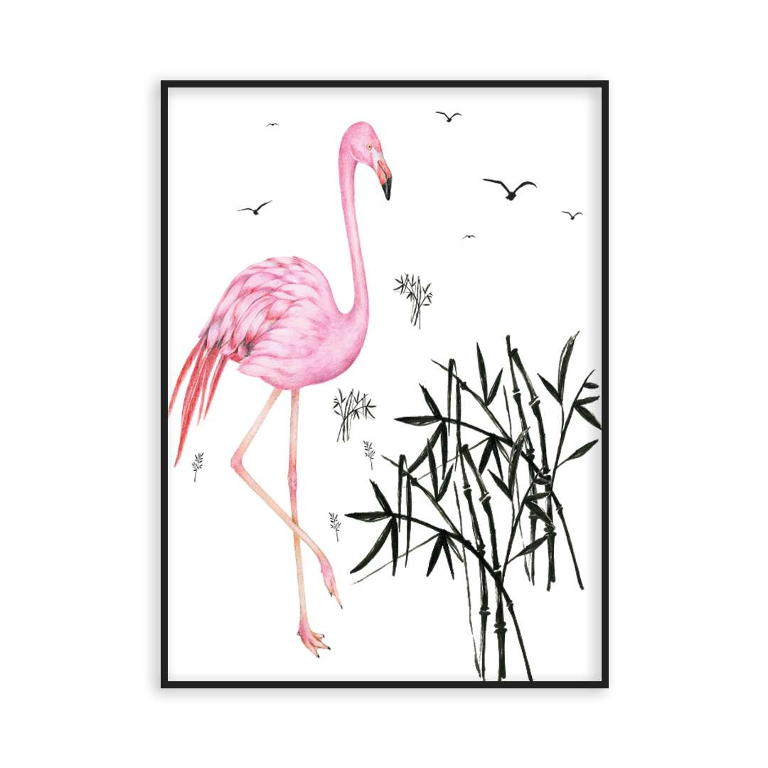 Poster flamant