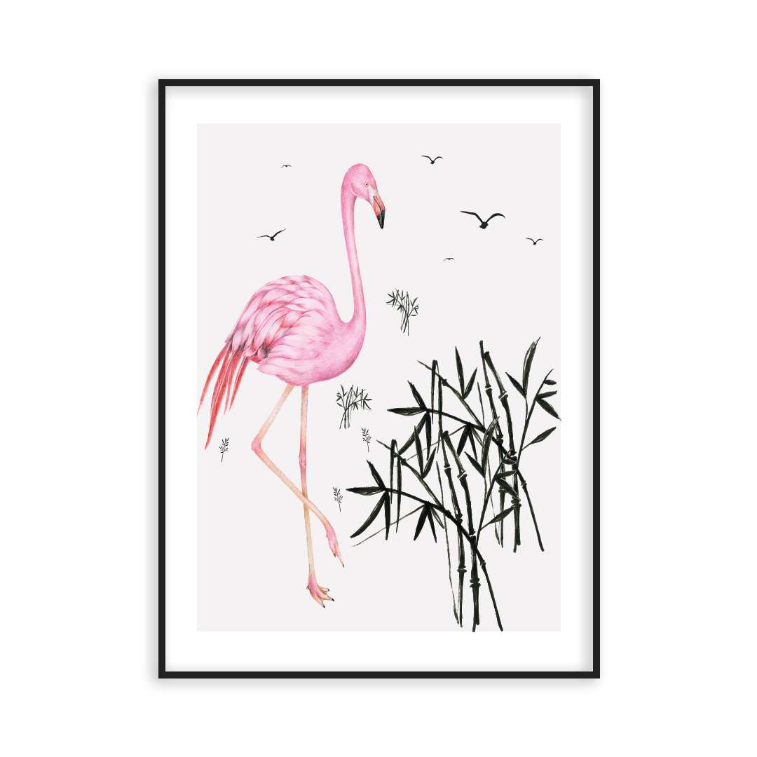 Poster flamant
