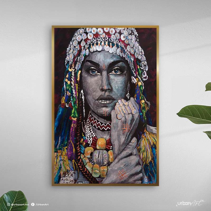 Tableau décoratif une femme berbère