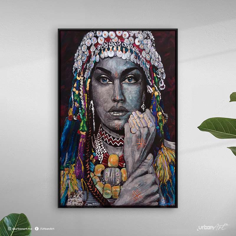 Tableau décoratif une femme berbère