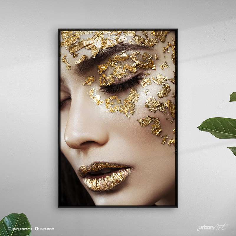 Tableau décoratif femme blanche
