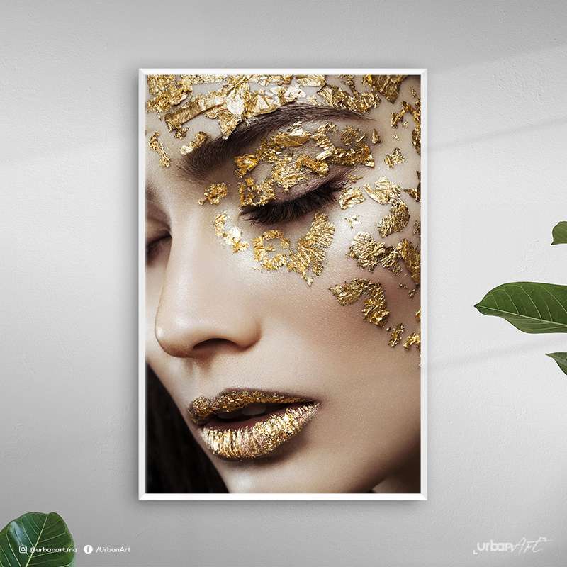 Tableau décoratif femme blanche
