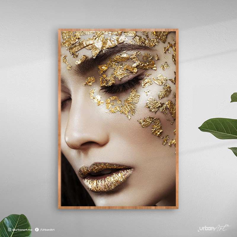 Tableau décoratif femme blanche