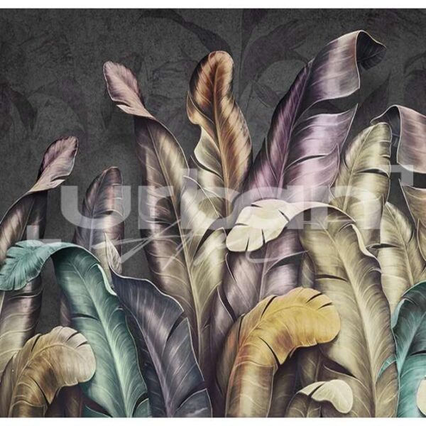 Papier Peint de plantes tropicales