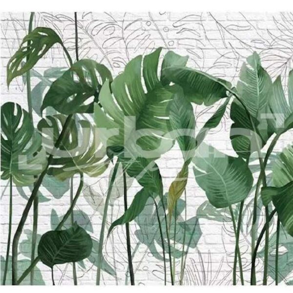 Papier peint Green Tropical