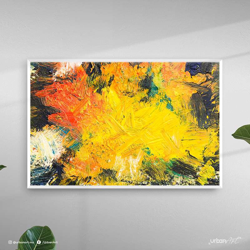 Tableau décoratif palette de couleur