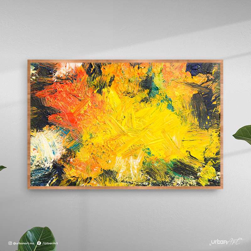 Tableau décoratif palette de couleur