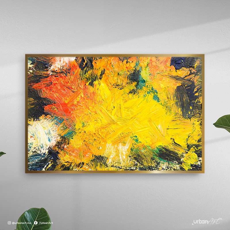 Tableau décoratif palette de couleur