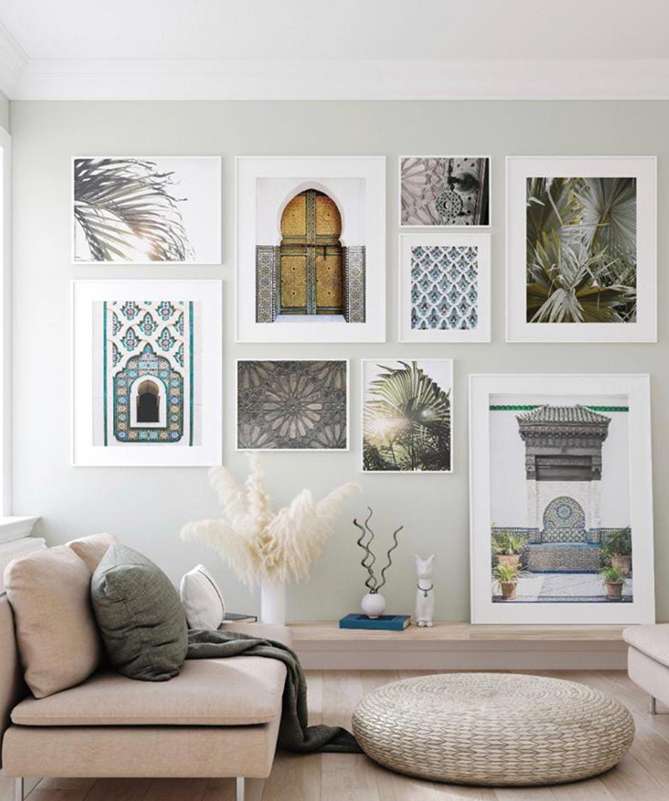 Set Poster Architecture marocaine traditionnelle