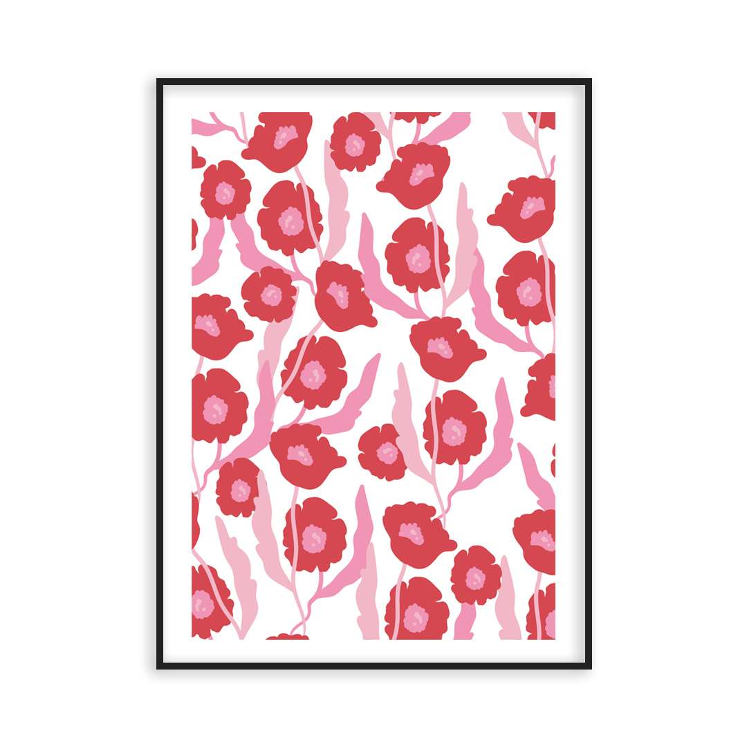Poster petals rose