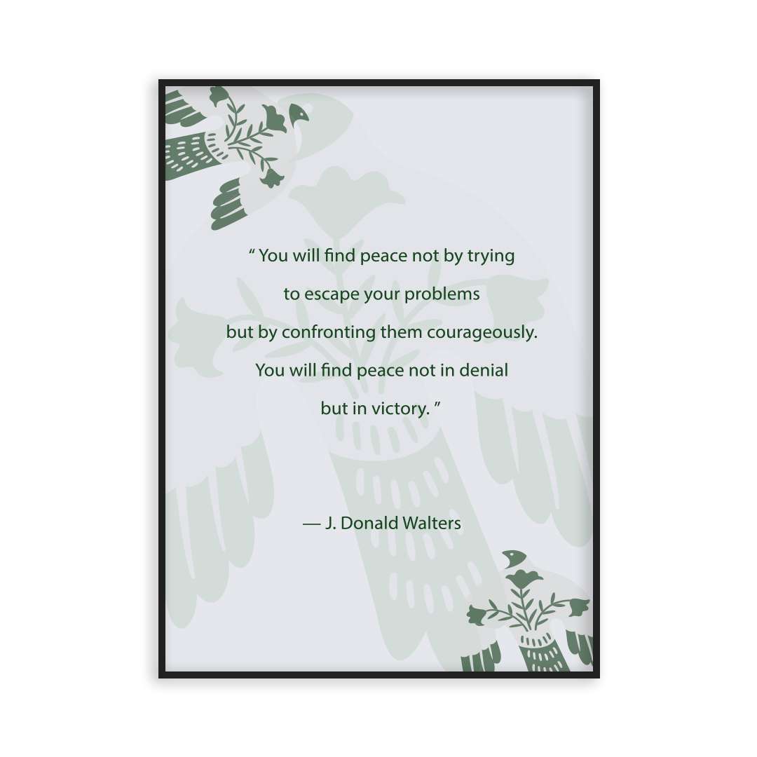 Poster find peace