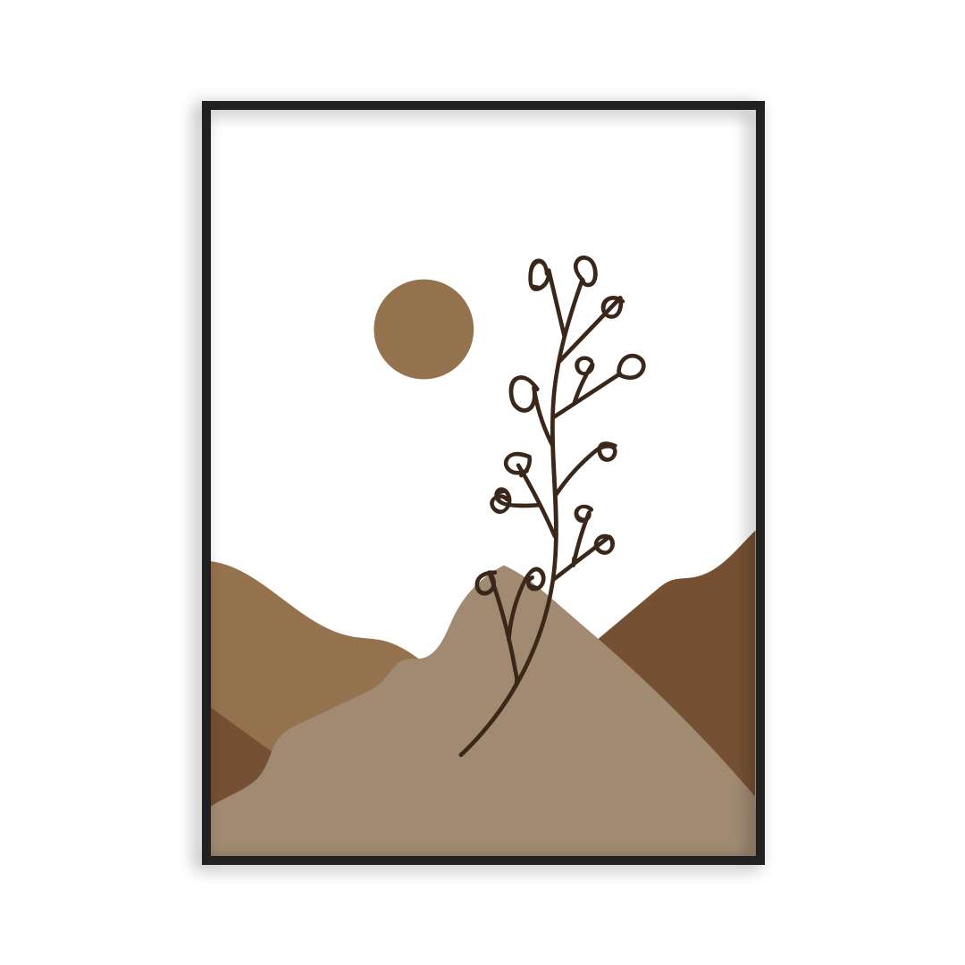 Poster dune de sable