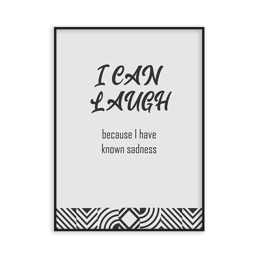 Poster I can laugh