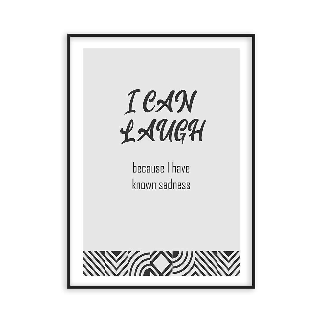 Poster I can laugh