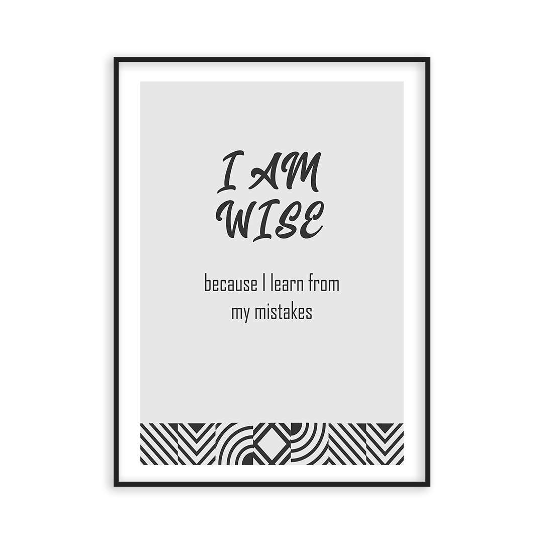 Poster I am wise