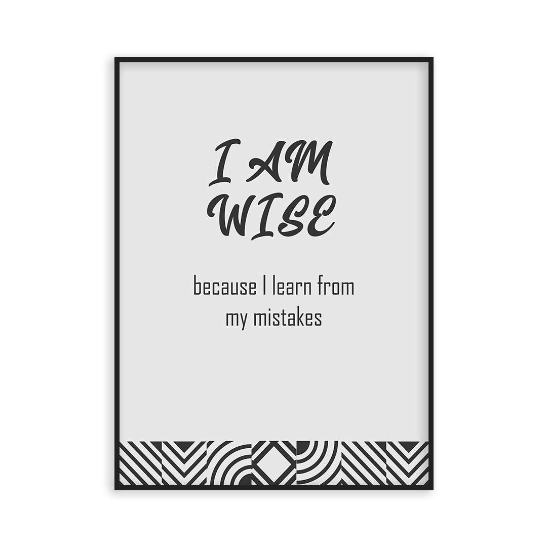 Poster I am wise