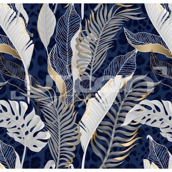 Papier peint Exotic Blue