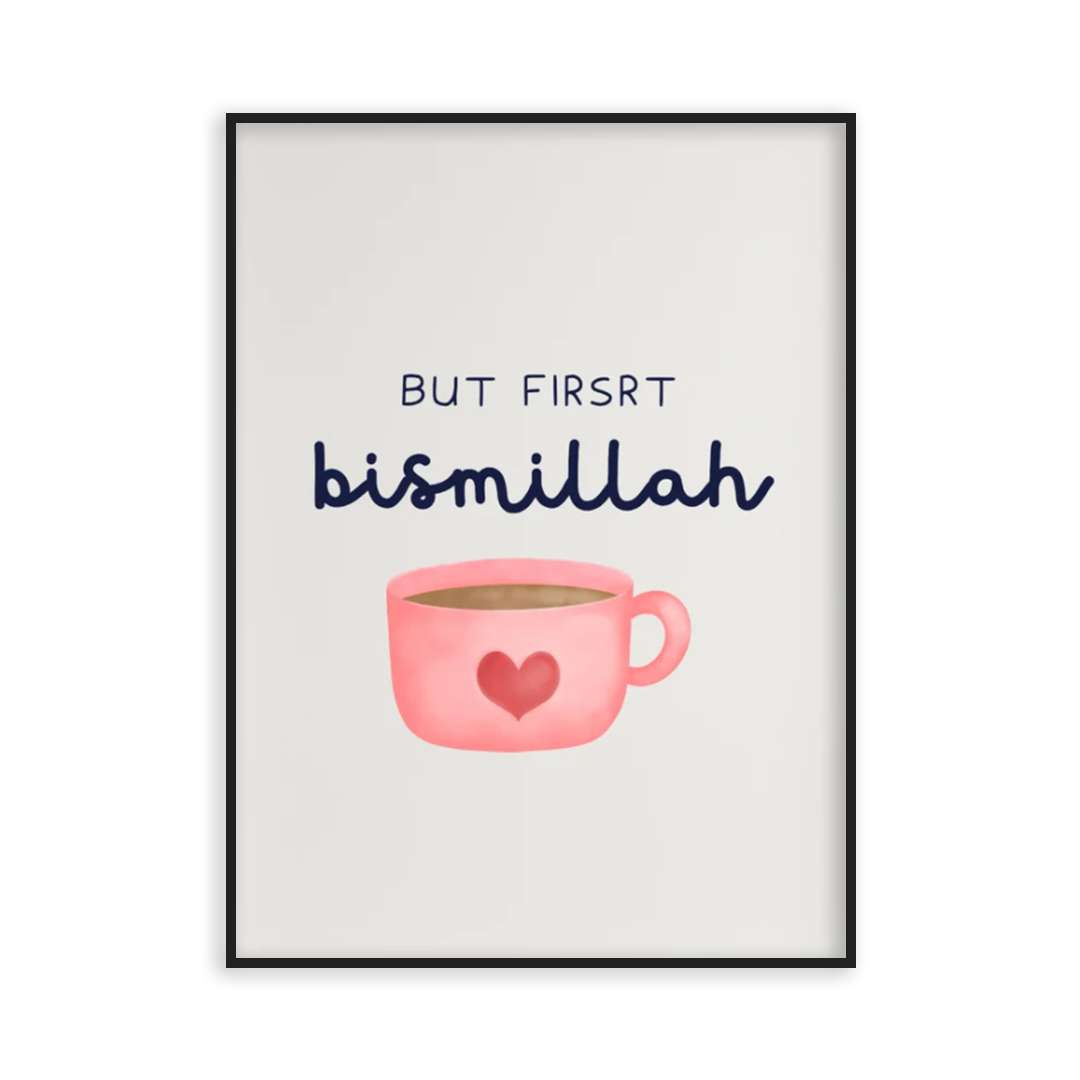 Poster but first bismillah