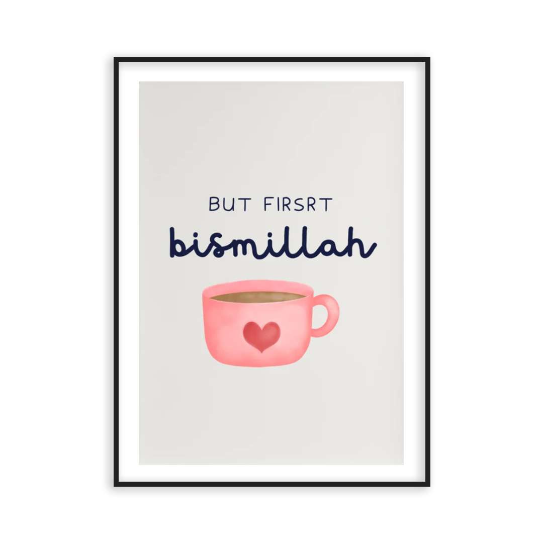 Poster but first bismillah